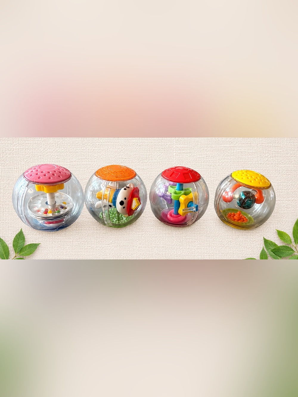 Transparent Baby Sensory Balls – Mixed Styles